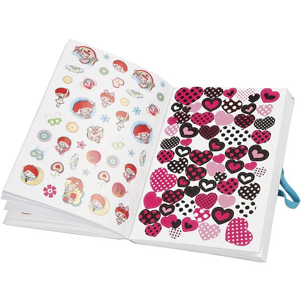 Produktbild: Creativ Company Sticker-Buch, Gr&ouml;&szlig;e 11,5x17 cm, 1 Stk