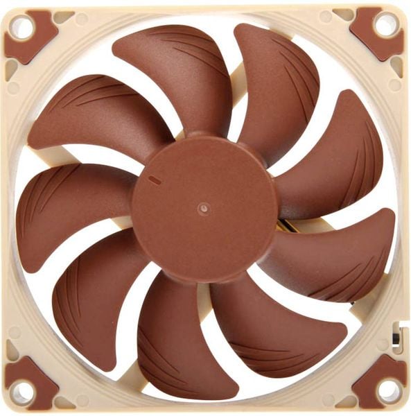 Noctua NF-A9x14 PWM PC-Gehäuse-Lüfter Braun (B x H x T) 92 x 92 x 14 mm