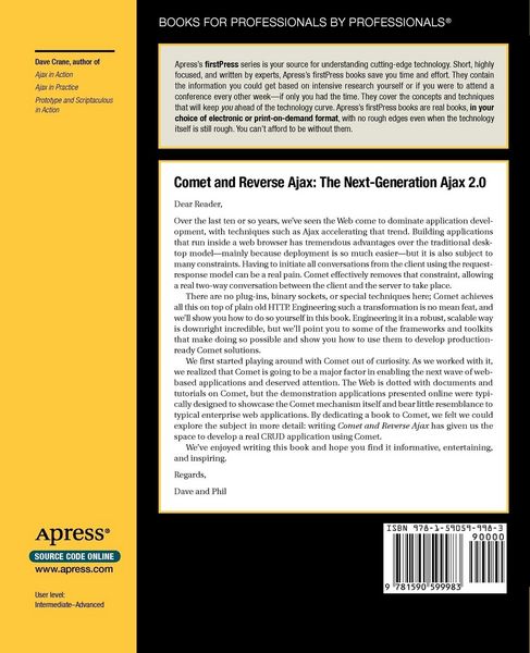 Produktbild: Comet and Reverse Ajax