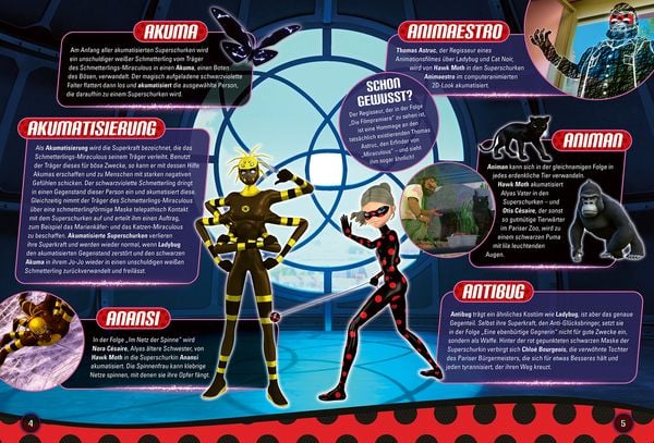 Produktbild: Miraculous: Das gro&szlig;e Buch der Superschurken