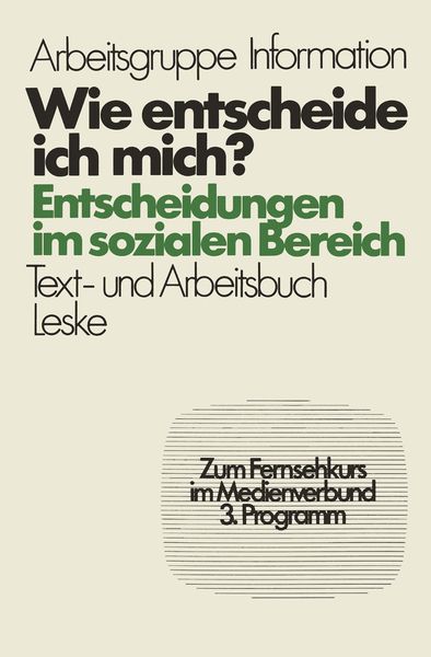 Produktbild: Wie entscheide ich mich?