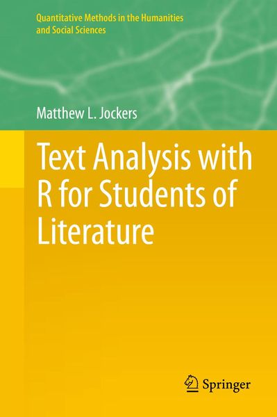 Produktbild: Text Analysis with R for Students of Literature