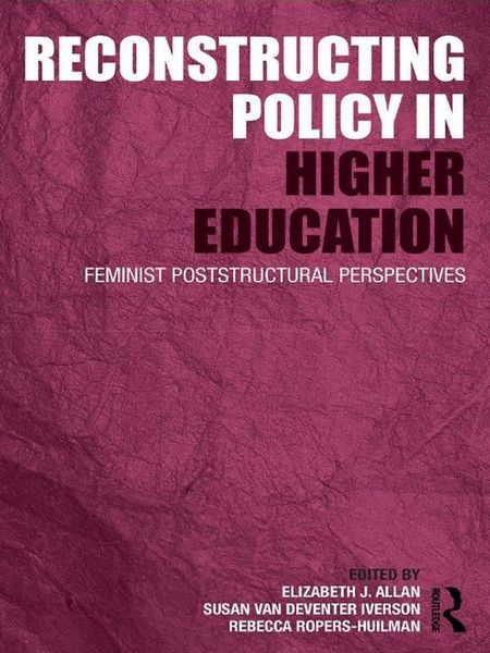 Produktbild: Reconstructing Policy in Higher Education