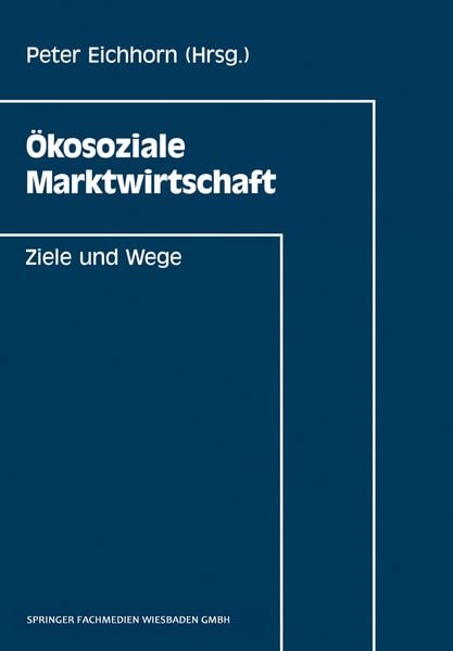 Produktbild: &Ouml;kosoziale Marktwirtschaft