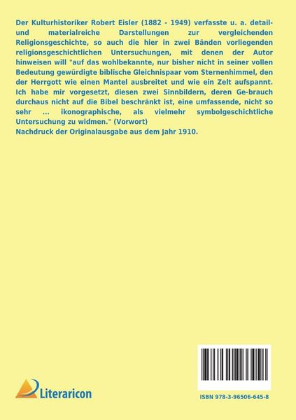 Produktbild: Weltenmantel und Himmelszelt