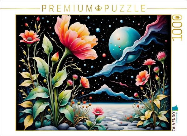 Produktbild: CALVENDO Puzzle Bl&uuml;tenmelodie | 1000 Teile Lege-Gr&ouml;&szlig;e 64x48cm Foto-Puzzle f&uuml;r gl&uuml;ckliche Stunden