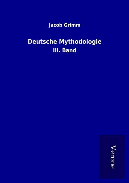 Produktbild: Deutsche Mythodologie