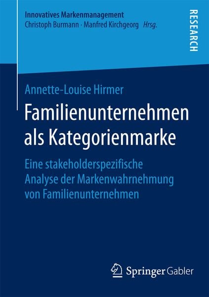 Produktbild: Familienunternehmen als Kategorienmarke