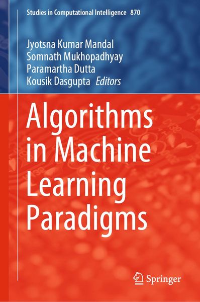 Produktbild: Algorithms in Machine Learning Paradigms