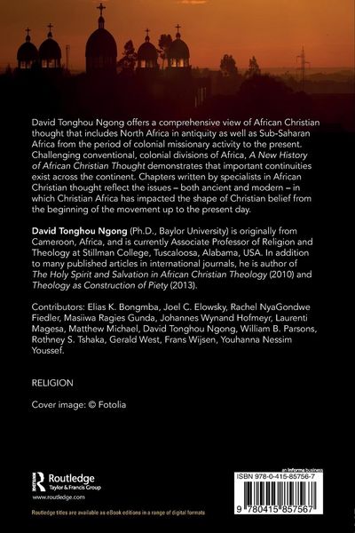 Produktbild: A New History of African Christian Thought