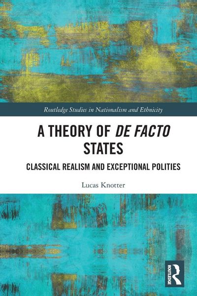 Produktbild: A Theory of De Facto States