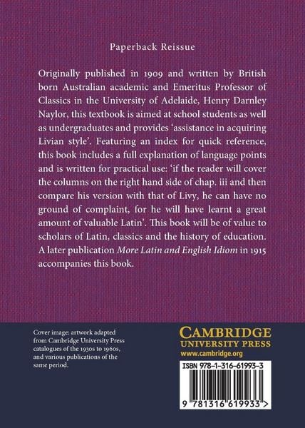 Produktbild: Latin and English Idiom