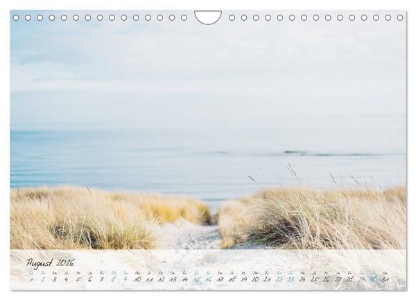 Produktbild: Sehnsucht Meer - Poesie der Stille (Wandkalender 2026 DIN A4 quer), CALVENDO Monatskalender