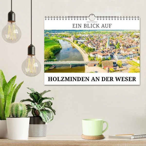Produktbild: Ein Blick auf Holzminden an der Weser (Wandkalender 2026 DIN A4 quer), CALVENDO Monatskalender