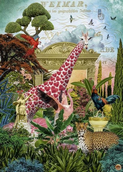 Produktbild: GIRAFFOLOVE, HEYE Puzzle von Rie Tokimatsu
