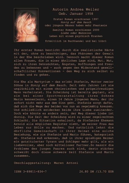 Produktbild: Honig auf dem Bauch