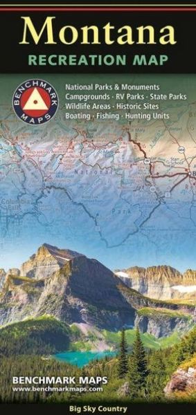 Produktbild: Montana Recreation Map