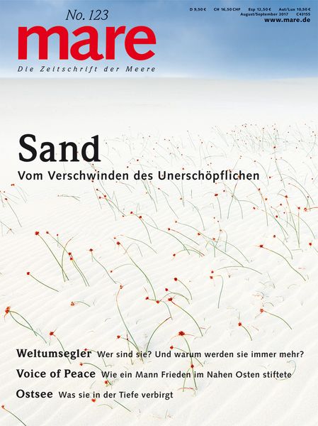 Produktbild: mare - Die Zeitschrift der Meere / No. 123 / Sand