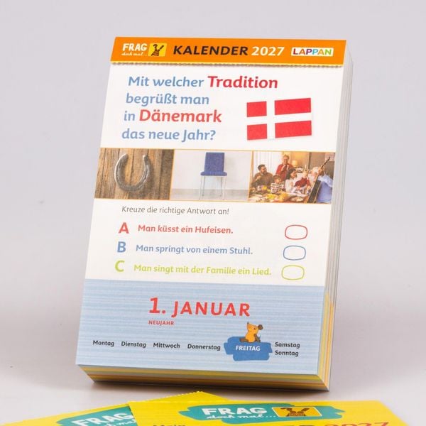 Produktbild: Frag doch mal ... die Maus: Tageskalender 2027 &ndash; Mein Kalender f&uuml;r jeden Tag!