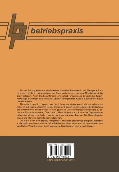 Produktbild: Praxis der Betriebsabrechnung