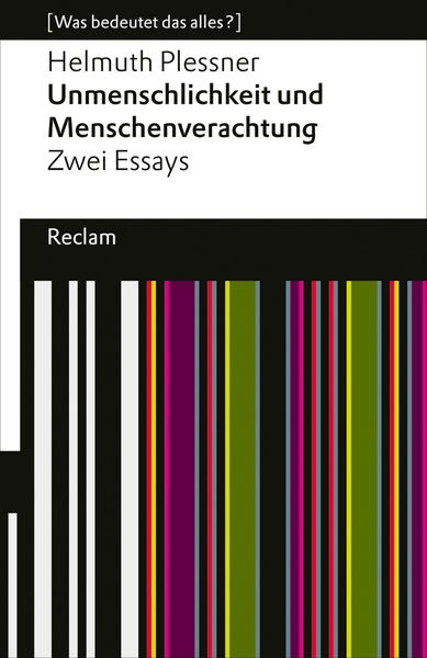 Produktbild: Unmenschlichkeit und Menschenverachtung. Zwei Essays