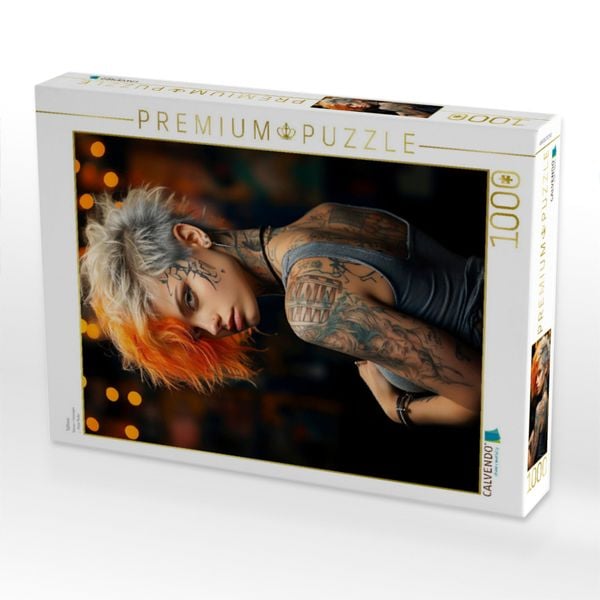 Produktbild: CALVENDO Puzzle Tattoos | 1000 Teile Lege-Gr&ouml;&szlig;e 64x48cm Foto-Puzzle f&uuml;r gl&uuml;ckliche Stunden