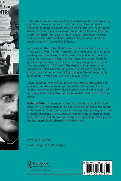 Produktbild: Lacan Reading Joyce