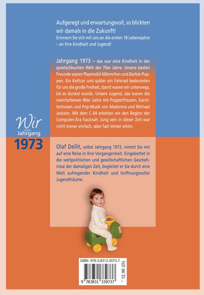 Produktbild: Wir vom Jahrgang 1973 - Kindheit und Jugend
