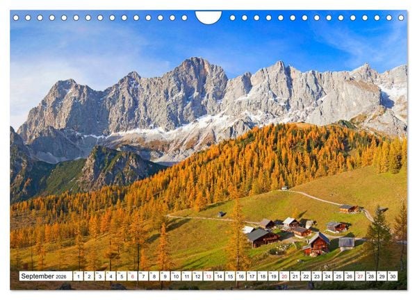Produktbild: Ramsau am Dachstein (Wandkalender 2026 DIN A4 quer), CALVENDO Monatskalender