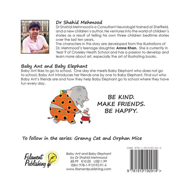 Produktbild: Baby Ant and Baby Elephant - a story of kindness