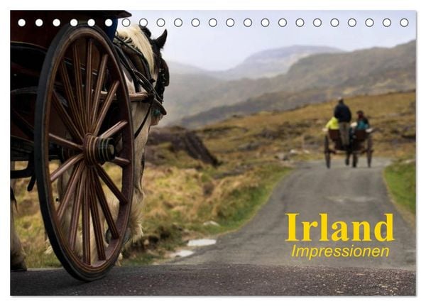 Produktbild: Irland &bull; Impressionen (Tischkalender 2026 DIN A5 quer), CALVENDO Monatskalender