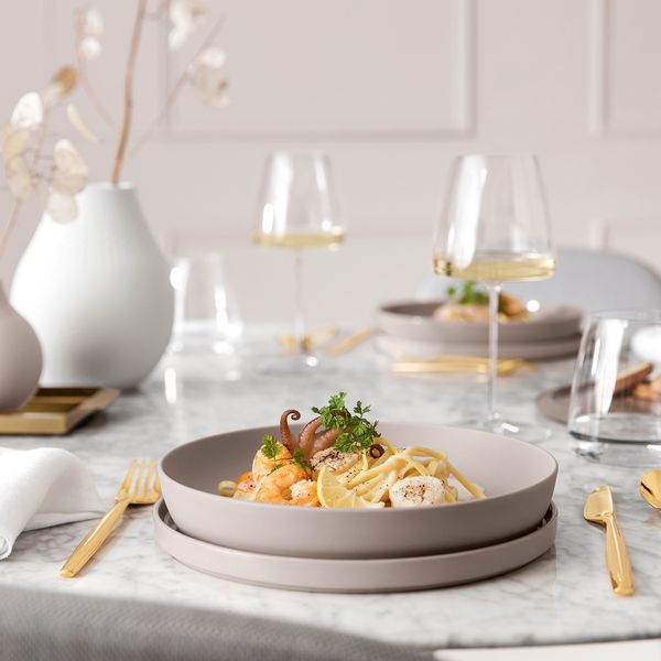 Produktbild: Villeroy & Boch La Boule Schale flach Pure Beige matt