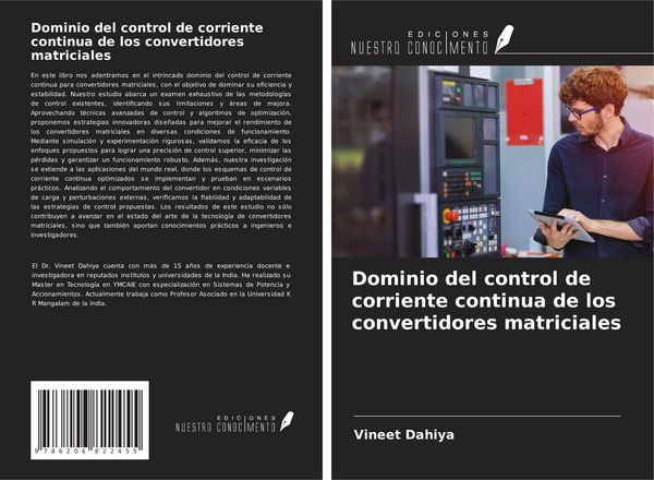 Produktbild: Dominio del control de corriente continua de los convertidores matriciales