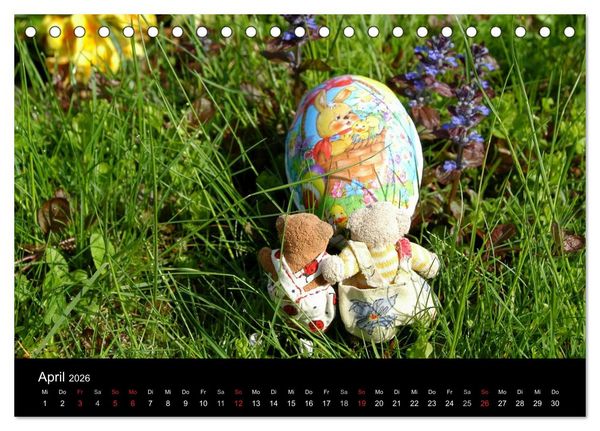 Produktbild: Der B&auml;rchenkalender 2026 (Tischkalender 2026 DIN A5 quer), CALVENDO Monatskalender