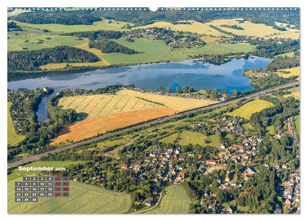 Produktbild: Vogtland - von Klingenthal bis G&ouml;ltzschtal (hochwertiger Premium Wandkalender 2026 DIN A2 quer), Kunstdruck in Hochglanz