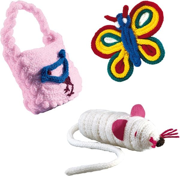Produktbild: SES CREATIVE STRICKPUPPE MIT WOLLE