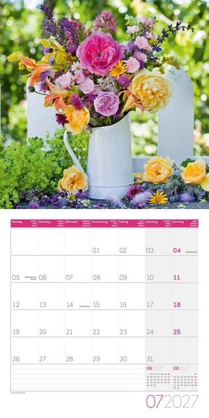Produktbild: Blumenzauber Kalender 2027 - 30x30 - Art12