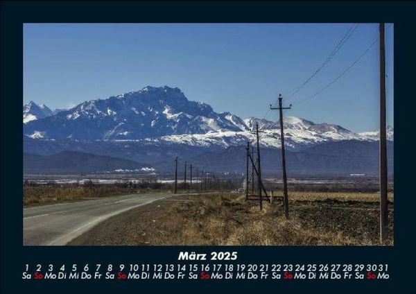 Produktbild: Landschaftskalender 2025 Fotokalender DIN A5