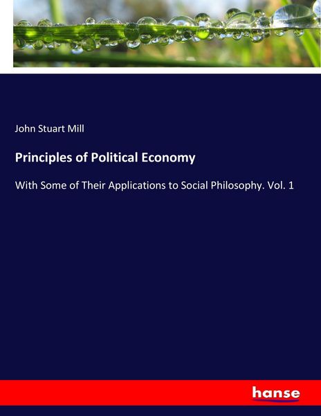 Produktbild: Principles of Political Economy