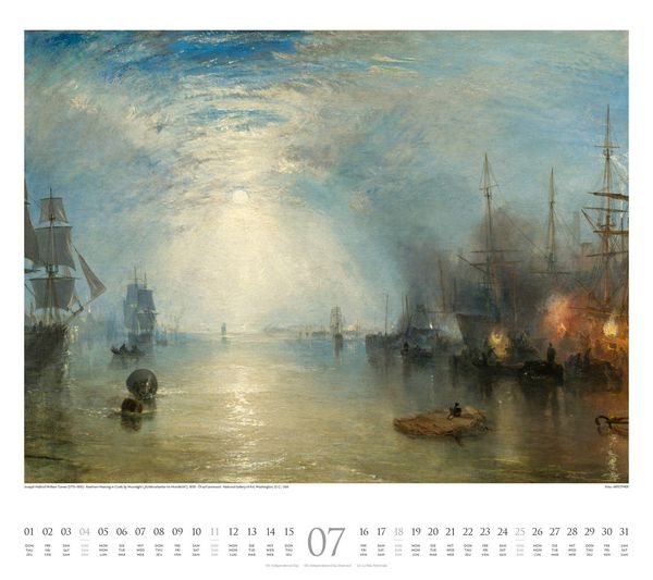 Produktbild: William Turner Kalender 2027