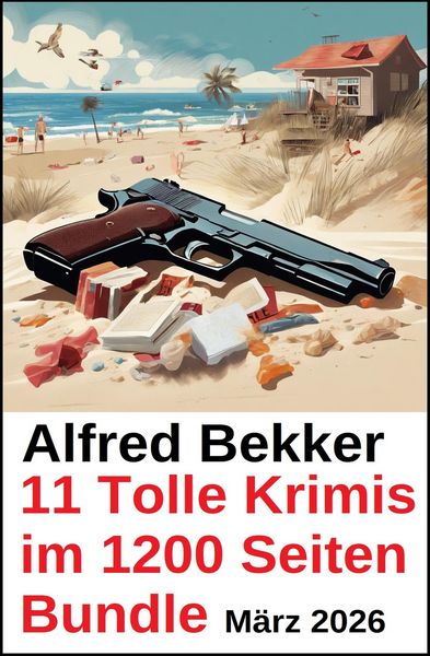 Produktbild: 11 Tolle Krimis im 1200 Seiten Bundle M&auml;rz 2026
