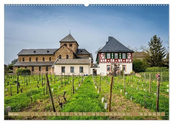 Produktbild: Kulturlandschaft Rheingau (hochwertiger Premium Wandkalender 2026 DIN A2 quer), Kunstdruck in Hochglanz