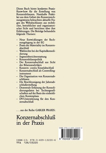Produktbild: Konzernabschlu&szlig; in der Praxis