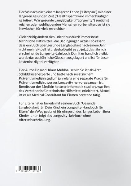 Produktbild: Longevity-Jahrbuch 2026