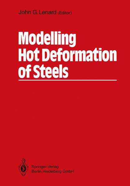 Produktbild: Modelling Hot Deformation of Steels
