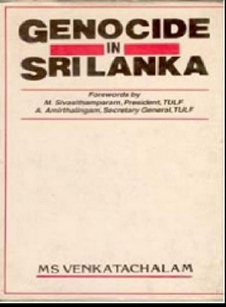 Produktbild: Genocide In Sri Lanka