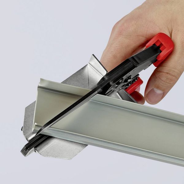 Produktbild: Knipex 95 02 21 Kunststoffschere Geeignet f&uuml;r (Abisoliertechnik) Kabelkan&auml;le 4mm