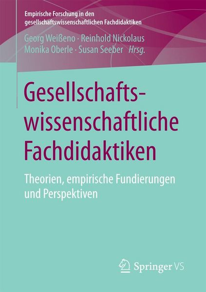 Produktbild: Gesellschaftswissenschaftliche Fachdidaktiken