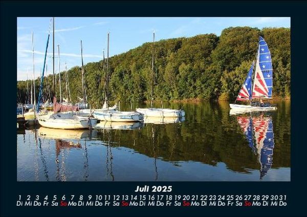 Produktbild: Boote 2025 Fotokalender DIN A5