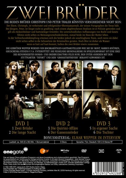 Produktbild: Zwei Br&uuml;der [3 DVDs]
